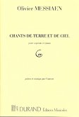 Chants de terre et de ciel soprano et piano