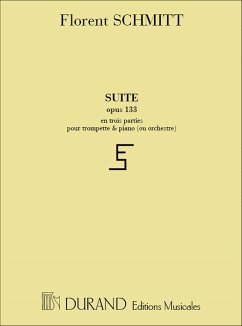 Suite en 3 parties op.133 pour trompette et piano