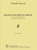 Sonate en 6 minutes 30 pour tuba, ou trombone-basse ou saxhorn en si-bemol et piano