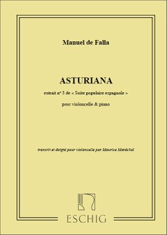 Cover Asturiana pour violoncelle et piano