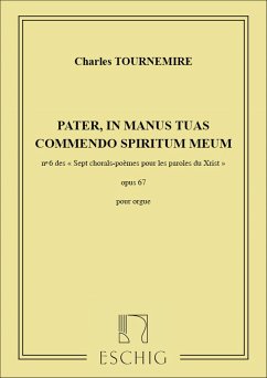 7 chorals poemes pour les 7 paroles du Christ op.67,6 pour orgue