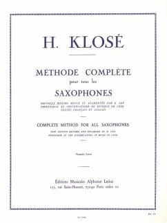 Méthode complčte vol.1 pour tous les saxophones (fr/en)