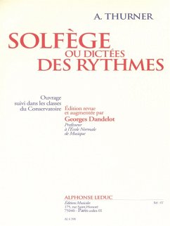 Cover Solfege ou dictées des rhythmes vol.1