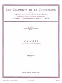 Gavotte pour contrebasse ŕ cordes et piano