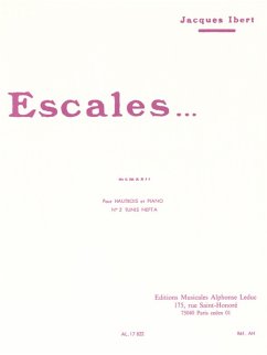 Cover Escales no. 2 tunis nefta pour hautbois et piano