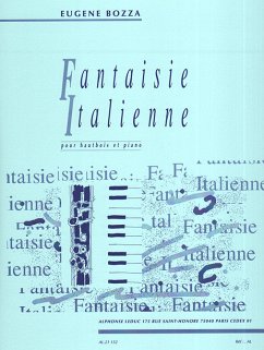 Cover Fantaisie italienne pour hautbois et piano