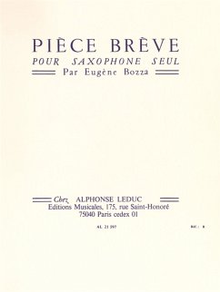 Cover Pičce brčve pour saxophone seul