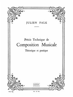 Cover FALK PRECIS TECHNIQUE DE COMPOSITION MUSICALE THEORIQUE ET PRATIQUE BL833
