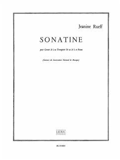 Cover Sonatine für Kornett (Trompete) und klavier