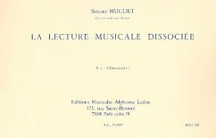 Cover La lecture musicale dissociée A2 le rhythme parlé - elémentaire vol.1