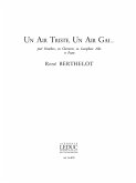 Un Air Triste, Un Air Gai pour hautbois (clarinette/saxophone mib) et piano