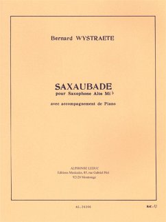 Cover WYSTRAETE SAXAUBADE SAXOPHONE MIB ET PIANO