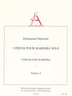 Cover 5 pičces vol.4 pour marimba solo