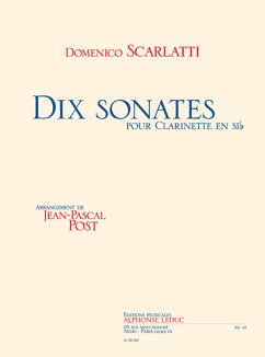 Cover 10 sonates pour clarinette en sib