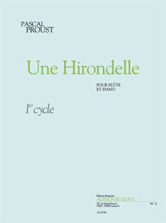 Cover Une hirondelle cycle 1 pour flute et piano