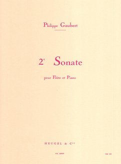 Cover Sonate no.2 pour flute et piano