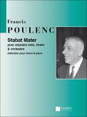 Stabat Mater pour soprano solo, choeur mixte et orchestra reduction pour chant et piano