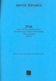 Zyia für Mezzo-Sopran, Männerchor, Flöte und Klavier Klavierauszug mit Flötenstimme