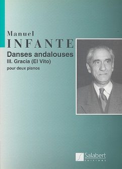 Cover Gracia (El vito) pour 2 pianos danses andalouses no.3 2 partitions