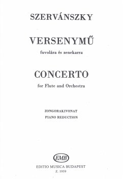 Cover Concerto für Flöte und Klavier Spielpartitur