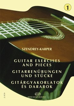 Cover Szendrey-Karper László Guitar Exercises and Pieces Guitar