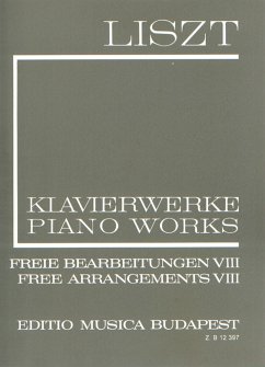 Cover Klavierwerke Serie 2 freie Bearbeitungen Band 8 gebunden