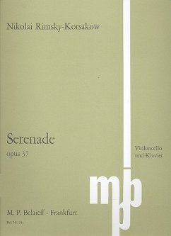 Cover Serenade op.37 für Violoncello und Klavier