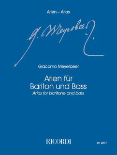 Cover Arien für Bariton/Bass und Klavier