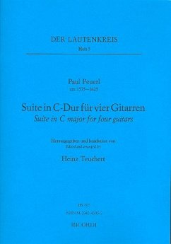 Cover Suite für 4 Gitarren Partitur