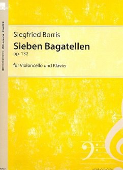 Cover 7 Bagatellen op.132 für Violoncello und Klavier