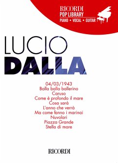 Cover Lucio Dalla songbook piano/vocal/guitar
