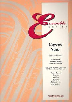 Cover Capriol suite for wind quintet, score+parts McDonough, John, arr.