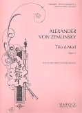 Trio d-Moll op.3 für Klavier, Klarinette (Violine) und Viola und Klavier Stimmen