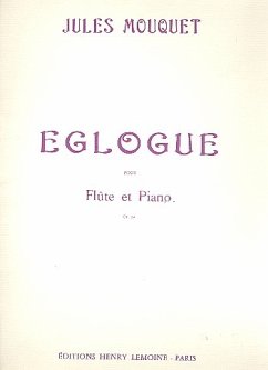 Cover Egloque op.29 pour flűte et piano