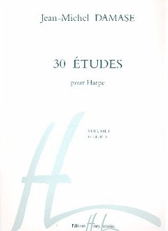 Cover 30 Études vol.1 15 études pour harpe