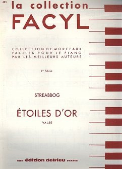 Cover Les Etoiles d'or piano partition