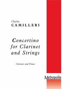 Concertino for Clarinet and Strings for clarinet and piano