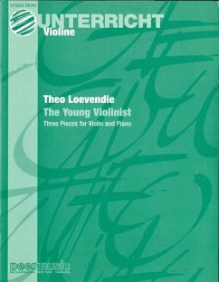 Cover The young Violinist for violin and piano
