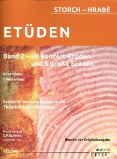 Cover Etüden Band 2 für Kontrabass