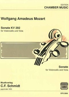 Cover Sonate KV292 für Violoncello und Viola Stimmen