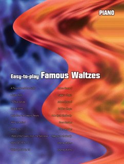 Cover Easy-to-play famous Waltzes for piano