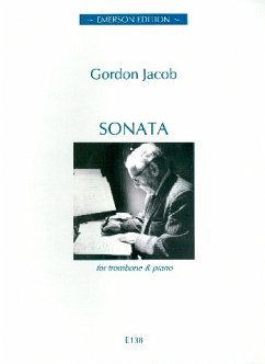Cover Sonata for trombone and piano
