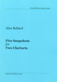 5 Snapshots for 2 clarinets score 5 Snapshots for 2 clarinets score