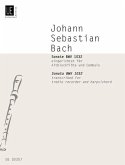 Sonate BWV1032 für Altblockflöte und Cembalo Sonate BWV1032 für Altblockflöte und Cembalo