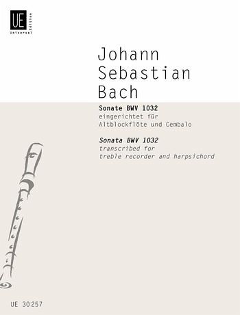 Sonate BWV1032 für Altblockflöte und Cembalo