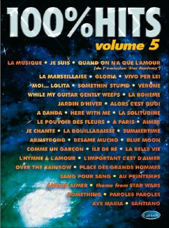 Cover 100% Hits vol.5: songbook piano/vocal/guitar