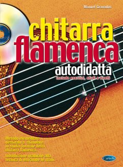 Cover Manuel Granados, Chitarra Flamenca Autodidatta Gitarre Buch + CD