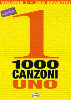 Cover 1000 Canzoni Volume 1 Gitarre Buch