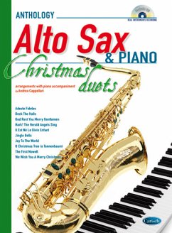 Cover Christmas Duets (+CD) for alto saxophone and piano
