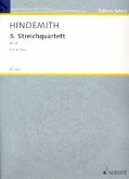 Streichquartett Nr.5 (früher Nr.4) op.32 Studienpartitur